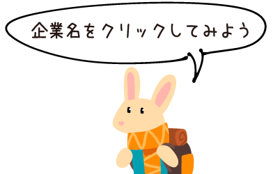 企業名をクリック